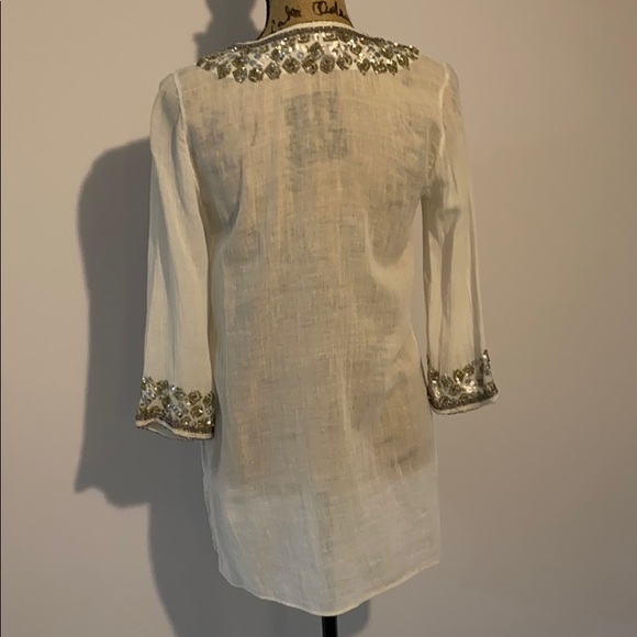 Calypso cover up/ blouse - Picture 4 of 4